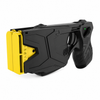 TASER X2 displayed with two cartridges positioned in front of the device