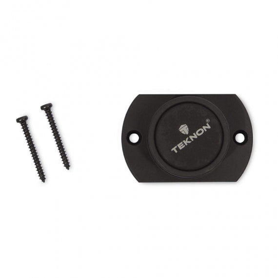 Teknon Gun Magnet magnetic firearm and gear mount with mounting hardware.