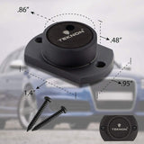 Teknon Gun Magnet magnetic firearm and gear mount specs shown.