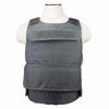 Urban gray discreet‑style plate carrier photographed showing its minimalist design and expanded 2XL armor coverage.