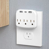 4K UHD Wall Outlet Charger with WiFi Hidden Security Camera
