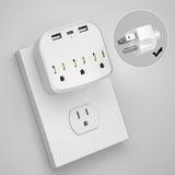 4K UHD Wall Outlet Charger with WiFi Hidden Security Camera