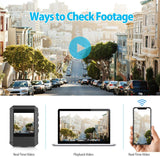 WiFi Mini Body Camera with Night Vision & 128GB Storage