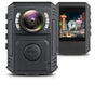 wifi mini body camera with night vision, audio recording, 128GB storage, waterproof design, and smartphone connectivity