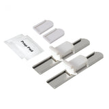 WindoBully adjustable window and sliding door lock 2-pack for home security, child safety, pet safety, and controlled window ventilation.