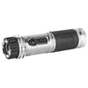 Side view of the ZAP Light stun gun flashlight showing the elongated body, front light lens, and electrode section.